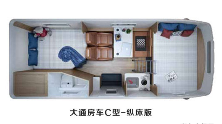 全新升級大通原廠2018款C型房車